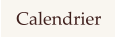 Calendrier